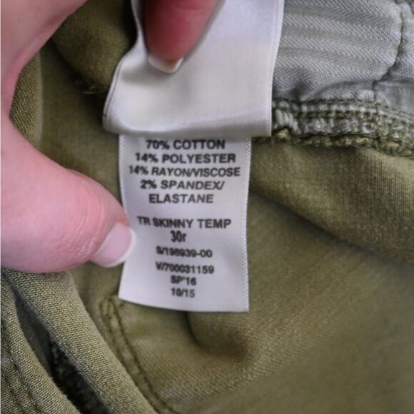 GAP 1969 Womens 30 Regular Green Skinny Jean - Picture 11 of 11